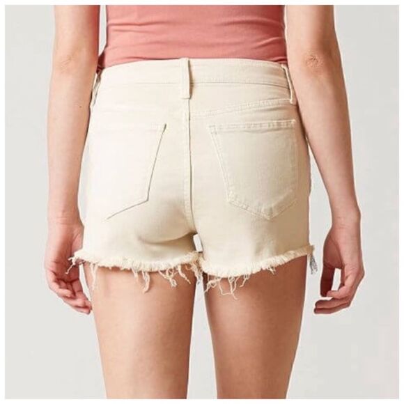 Daytrip Womens Capriscorn High Rise Cutoff Shorts Sz 26 - Picture 2 of 11